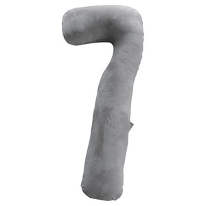 หมอนรองครรภ์รูปตัววีแบบนุ่มพิเศษ <span class=keywords><strong>ส</strong></span>ำหรับรองรับเอว ขา และเท้า ดีไซน์ถอดประกอบได้ <span class=keywords><strong>ส</strong></span>ำหรับช่วงตั้งครรภ์ระยะก<span class=keywords><strong>ลา</strong></span>งถึงปลาย เพื่อความสบาย - Product Image 6