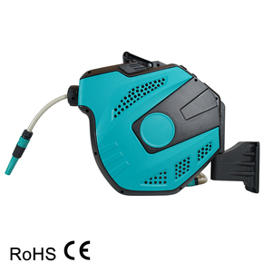 Enrouleurs muraux en PVC <span class=keywords><strong>de</strong></span> 20/25/30/35m pour tuyau d'arrosage, <span class=keywords><strong>outils</strong></span> à main <span class=keywords><strong>de</strong></span> jardinage à longueur réglable - Product Image 2