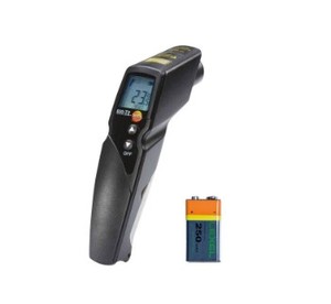 Termómetro Infrarrojo TESTO 830-T2 -30 a 400°C, Óptica 12:1, Láser de 2 Puntos, Emisividad Ajustable para Mantenimiento Industrial y HVAC - Product Image 4