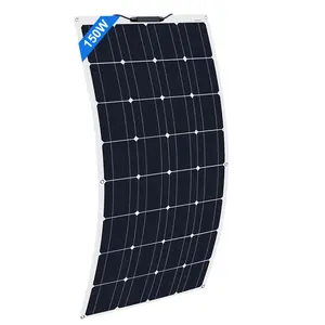 Flexibele Pv Zonnepanelen 12V 100W 150W 200W 250Watt Dak Fotovoltaïsche Paneel Voor Boten Zonnepanelen Lader