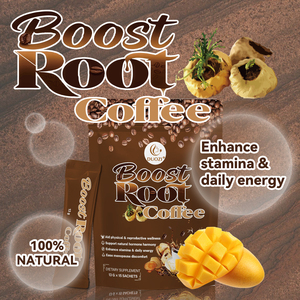 Boost Root Coffee, Café Energético 100% Natural - 15 Sobres, Suplemento Dietético para la Energía y el Bienestar Reproductivo - Product Image 2
