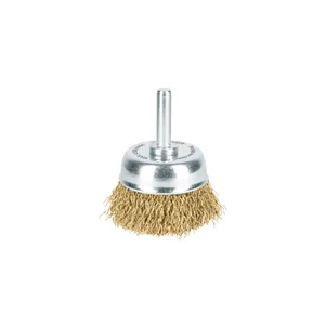 Herramienta de cardado de 6 copas BOX, alambre de 1-3/4' de grosor para taladro, TRUPER - Product Image 1