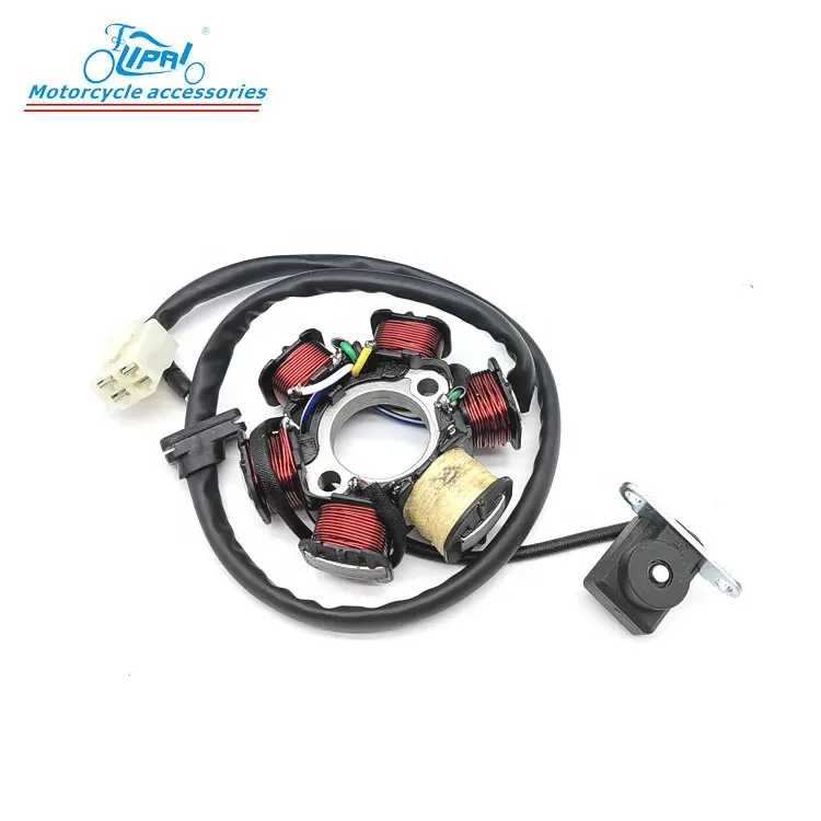 Motorrad Roller Teile 6 Spulen pol Magneto Schwungrad Stator Für HONDA C110