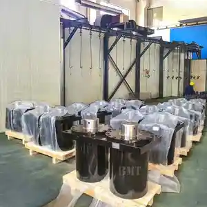 Doppelt wirkende 150 Tonnen 100 Tonnen 50 Tonnen hydraulische Press zylinder