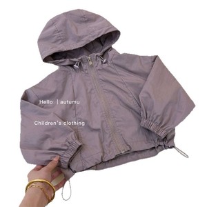 Child Star Circle Girls Windbreaker Jacket Hooded Autumn Spring Kids Outwear Set - Product Image 5