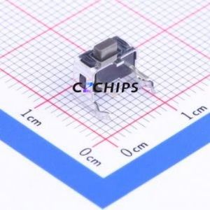 SKHLLDA010 Tactile Switch Through hole Component (THT) Switch Single Pole Single Throw Rectangle Button Right Angle Insert 7.3mm - Product Image 1