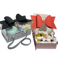 Nouvelles Pochettes Florales en Carton pour Noël et la Saint-Valentin 2026, Impression Quadricolore à Chaud Doré, Emballage Portable pour Fleurs
