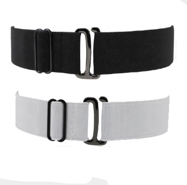 Fashion No Buckle Stretch Invisible Elastic Web Strap Belt  display picture 1