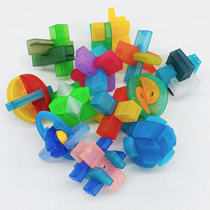 Vente chaude En Plastique 3D Ruban <span class=keywords><strong>Kongming</strong></span> Serrure Puzzle Ensemble Conception Classique IQ Intelligent Jouets Éducatifs - Product Image 5