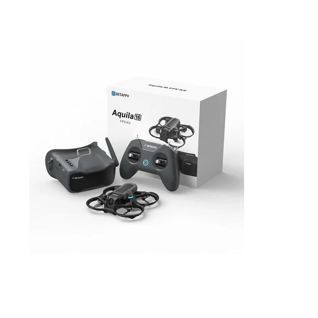 BETAFPV Aquila16 FPV Kit Complete RTF Quadcopter with VR03 Goggles & LiteRadio 2 SE for Beginners