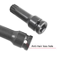 Douille professionnelle à 12 points de 1/2 pouce 78 mm pour fixations automobiles et industrielles M11 à M15