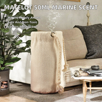 Diffuseur d'arômes liquide 50 ml pour la maison, parfum boisé marin, pour la maison, la voiture, le bureau