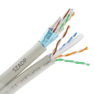 <span class=keywords><strong>สาย</strong></span><span class=keywords><strong>แลน</strong></span> LSZH <span class=keywords><strong>10gb</strong></span> สีน้ำเงินขาว Cat6a U/ftp 4 คู่ ทองแดง 23awg 500MHZ ผ่านการทดสอบเครื่องมือ <span class=keywords><strong>สาย</strong></span>เคเบิลเครือข่าย 100 เมตร ผ่านการทดสอบ - Product Image 3