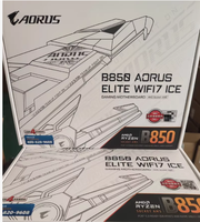 New B850 AORUS ELITE WIFI7 ICE ATX Gaming Motherboard for AM5 9700X/9950X/9900X/9600X CPUs DDR5 Desktop