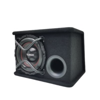 Sistema de Subwoofer Activo para Auto OEM, Caja con Altavoces de Doble Imán de 8 y 10 Pulgadas, 200W RMS/1500W Máx, 4 12V