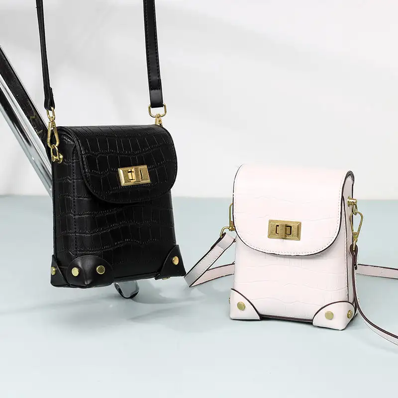 Mùa hè điện thoại di động túi dọc Crossbody Túi nhỏ 2021 mới chuỗi mini phong cách Hàn Quốc xu hướng túi