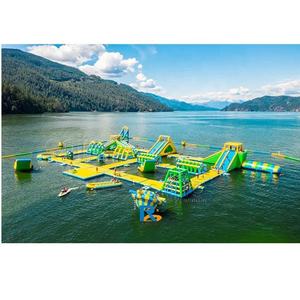2024 parc aquatique de sports d'eau de <span class=keywords><strong>mer</strong></span> pour adultes et enfants/parc aquatique gonflable de conception de toboggan - Product Image 2