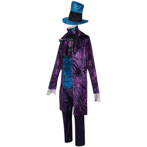 Costume violet du roi : <span class=keywords><strong>Cosplay</strong></span> d'Halloween, Costume de scène pour jeu de rôle de personnage d'anime/<span class=keywords><strong>manga</strong></span> - Product Image 3