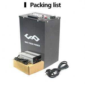 แบตเตอรี่ลิเธียมไอออนแบบชาร์จไฟได้ Unitpackpower 48V 40ah 50ah 60ah 70ah 18650 21700 สำหรับจักรยานไฟฟ้า พร้อมกล่อง - Product Image 2
