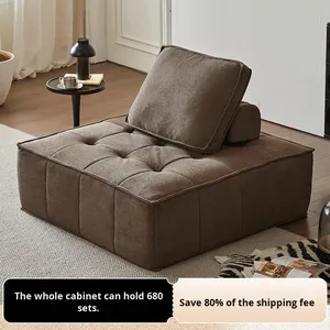 Set divano cubo quadrato <span class=keywords><strong>Piemonte</strong></span> per piccoli appartamenti con combinazione transfrontaliera divano a compressione sottovuoto in spugna - Product Image 2