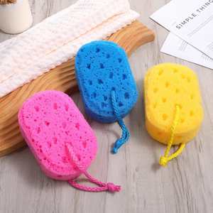 Éponge de bain ovale colorée en nid d'abeille pour le soin du corps et le nettoyage écologique, idéale pour la cuisine et la maison - Product Image 6