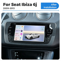 Autoradio Android avec écran tactile de 7 pouces pour SEAT Ibiza, Android Auto, CarPlay intégré, écran IPS, radio FM, navigation GPS