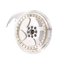 Rueda de aleación para rueda de coche de pasajeros, excelente calidad, 17x7,5 pulgadas