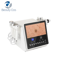 Appareil multifonctionnel de soin du visage de qualité hospitalière pour un nettoyage en profondeur des pores, traitement au plasma froid, machine à fibroblastes, acné