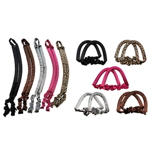DIY rizos <span class=keywords><strong>de</strong></span> pelo botón fijo evitar daños <span class=keywords><strong>espuma</strong></span> EVA suave leopardo satén rizador <span class=keywords><strong>de</strong></span> pelo diadema sin calor rizador <span class=keywords><strong>de</strong></span> pelo - Product Image 3