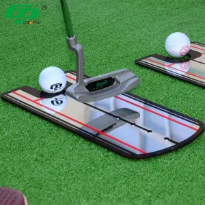 GP высококачественное оборудование для тренировок по гольфу зеркало для укладки гольфа улучшение ваших навыков тренировочное зеркало для выравнивания