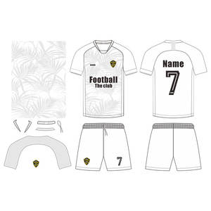 زي رياضي للفريق السامي ، أطقم قمصان كرة قدم مخصصة للفريق التدريبي - Product Image 4