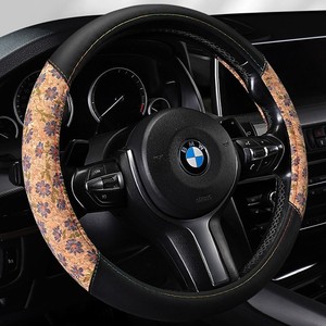 Funda <span class=keywords><strong>de</strong></span> <span class=keywords><strong>Volante</strong></span> <span class=keywords><strong>de</strong></span> Coche <span class=keywords><strong>de</strong></span> Cuero Nappa con Estampado <span class=keywords><strong>de</strong></span> Corcho, Antideslizante, Universal <span class=keywords><strong>para</strong></span> Hombre y <span class=keywords><strong>Mujer</strong></span>, <span class=keywords><strong>para</strong></span> Todas las Estaciones - Product Image 2
