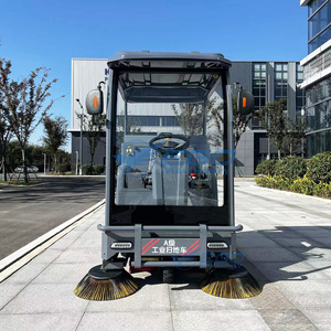 Sleek Mall Street Sweeper Deposit Relies on Clever Road Sweeper Robot, un robot barredor de calles inteligente y fiable, vehículo eléctrico auxiliar para la limpieza de suelos. - Product Image 2