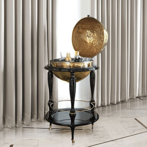 Estante de vino móvil de Arte de <span class=keywords><strong>taberna</strong></span> de <span class=keywords><strong>cobre</strong></span> puro de Portugal, gabinete de vino refinado de gama alta con decoración creativa de globos para muebles <span class=keywords><strong>del</strong></span> hogar - Product Image 4