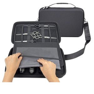 กระเป๋าเก็บอุปกรณ์ตัดแต่งขน Wahl Professional แบบมีซิป ทำจากวัสดุ EVA แข็ง สำหรับใส่เครื่องตัดแต่งขนแบบมีสาย/ไร้สาย รุ่น <span class=keywords><strong>Magic</strong></span> <span class=keywords><strong>Clip</strong></span> ชุดอุปกรณ์กรูมมิ่ง แบบเรียบง่าย - Product Image 1