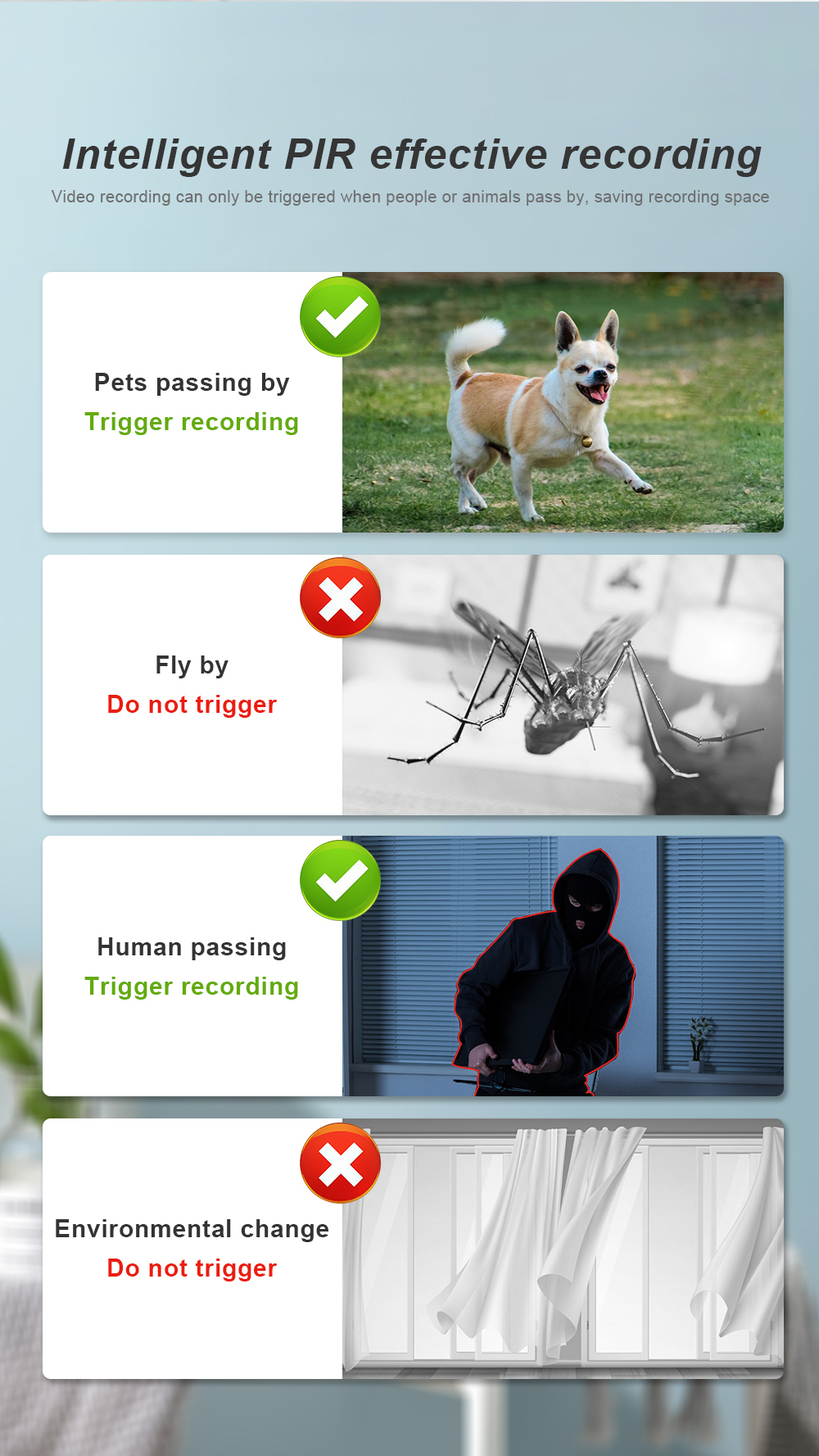 TUYA 3MP WIFI Battery 3W Solar Panel 5200mAh Battery PIR Human Detection Alarm Security Waterproof Camera for Indoor Outdoor · image 4
