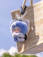 Jotoys Qkid Actividades al Aire Libre Animal Crossing Fantasía Ciencia Ficción Figuras de Peluche Caja Sorpresa de 6 Piezas Colgante de Peluche de Moda