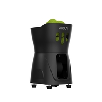 Lanceur de balles de pickleball PT Mini, machine d'entraînement professionnelle portable avec rotation variable et contrôle à distance par application pour les enfants