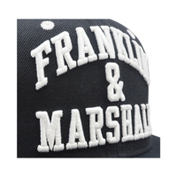 Casquettes Snapback Unisexe en Coton Sergé à 5 Panneaux avec Logo Brodé Personnalisé