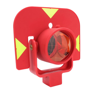 Total Station Surveying <b>Instrument</b> <b>Optical</b> Prism Universal Red Single Prism Surveying Prism GPR111 Total Station Surveying Total - Product Image 1