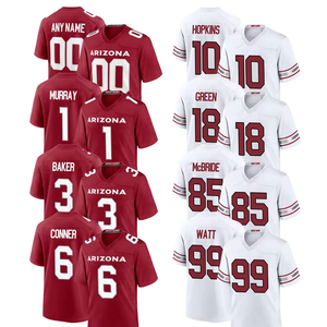 Maillots de football américain de haute qualité pour l'été 2025, équipe des Cardinals, vente chaude # 18 # 85 maillots brodés pour hommes - Product Image 1