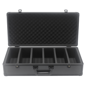 Custom Tool Case Sports Graded Card Psa Storage Case Aluminum Alloy Metal Frame OEM Hard Aluminum Case for Card PSA BGS CGC