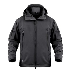 Chaqueta Táctica con Capucha para <span class=keywords><strong>Hombre</strong></span> para Exteriores, Uniforme <span class=keywords><strong>Impermeable</strong></span> Softshell para Caza, Pesca y Montañismo, <span class=keywords><strong>Abrigo</strong></span> Táctico - Product Image 1