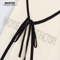 Summer New Lady Party Robe Robe de soirée pour femmes Fashion Backless Lace up Slim Dress Elegant Black White Strapless Short Dress