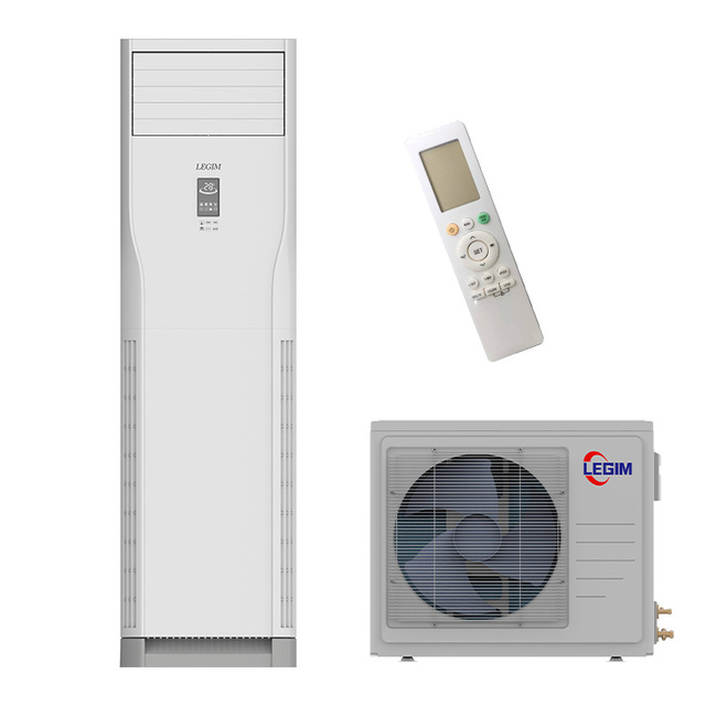 Gree 60000BTU Floor Standing Split AC, 5 Ton DC Inverter Air Conditioner for Large House Commercial Use, Cooling / Heating
