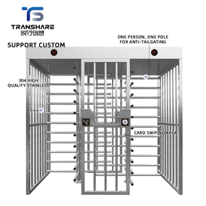 Full Height Intelligent Security <strong>Access</strong> <strong>Control</strong> Turnstile Gate Management <strong>System</strong> - Product Image 3