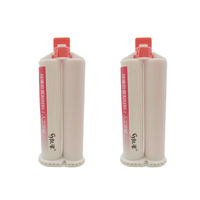 CHEMOMENT Matériau de moulage en silicone rose de qualité dentaire pour masque gingival, pour utilisation en cartouche dentaire