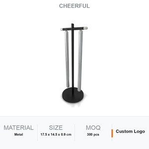 Juego de 2 Bolígrafos Magnéticos Colgantes con Base Metálica, Logotipo Personalizado, Regalo Promocional - Product Image 1