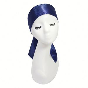 Durag para Hombres y Mujeres, Pañuelo para la Cabeza Unisex Sedoso y Suave, Protección para el Cabello, Banda para Sujetar Pelucas, Pañuelo de Satén Suave - Product Image 3