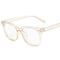 18017 Neues Design Kunststoff rahmen Anti Blue Blocking optische Brille Frauen Männer übergroß